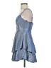 B. Darlin 100% Polyester Metallic Blue Cocktail Dress Size 1 - 2 - photo 5