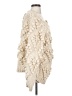En Creme 100% Acrylic Ivory Cardigan Size S - photo 4