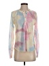 Umgee Tie-dye Pink Long Sleeve Blouse Size S - photo 1