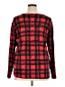 Westbound Plaid Red Long Sleeve T-Shirt Size 1X - photo 2