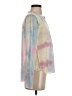Umgee Tie-dye Pink Long Sleeve Blouse Size S - photo 4