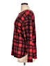 Westbound Plaid Red Long Sleeve T-Shirt Size 1X - photo 5