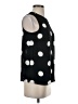 Who What Wear 100% Polyester Polka Dots Black Sleeveless Blouse Size XS - photo 4