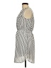 Monteau Polka Dots Ivory Cocktail Dress Size L - photo 5