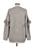 Mud Pie Gray Pullover Sweater Size M - photo 2