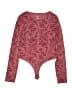 Francesca's Burgundy Bodysuit Size L - photo 1