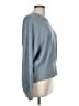 Ann Taylor LOFT Metallic Blue Pullover Sweater Size L - photo 4