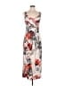 Robbie Bee Floral Ivory Casual Dress Size M - photo 1