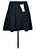 American Eagle Outfitters Plaid Blue Casual Skirt Size 6 - photo 2