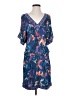 BCBGMAXAZRIA Paisley Blue Casual Dress Size XS - photo 1