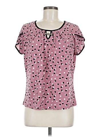Adrienne Vittadini Short Sleeve Blouse (view 1)