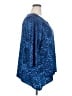Ruby Rd. Blue 3/4 Sleeve T-Shirt Size 2X - photo 4