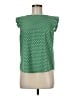 Monteau Green Sleeveless Blouse Size M - photo 1