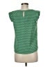 Monteau Green Sleeveless Blouse Size M - photo 2
