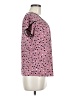 Adrienne Vittadini Pink Short Sleeve Blouse Size M - photo 4