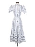 Reformation Floral Blue Casual Dress Size XS - photo 2