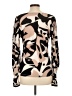 Julian Chang Brown 3/4 Sleeve Blouse Size L - photo 2