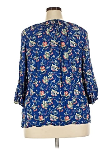 Ava Christine 3/4 Sleeve Blouse (view 2)