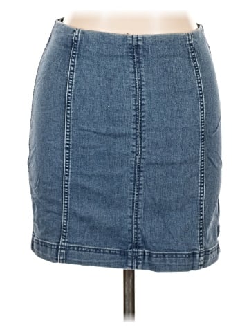 Free People Denim Skirt (view 1)