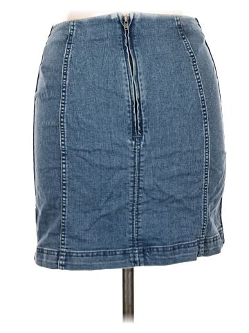Free People Denim Skirt (view 2)