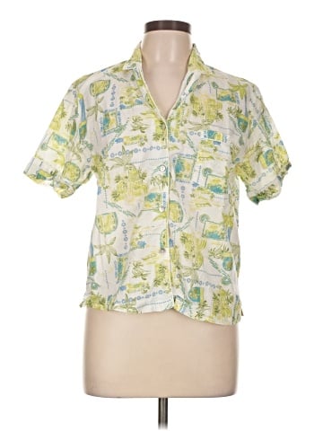 Calypso St. Barth Short Sleeve Blouse (view 1)
