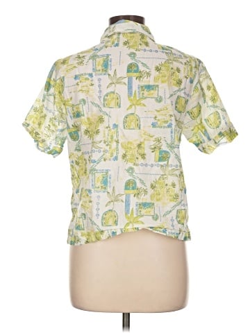 Calypso St. Barth Short Sleeve Blouse (view 2)