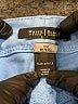 White House Black Market Color Block Blue Jeans Size 4 - photo 7