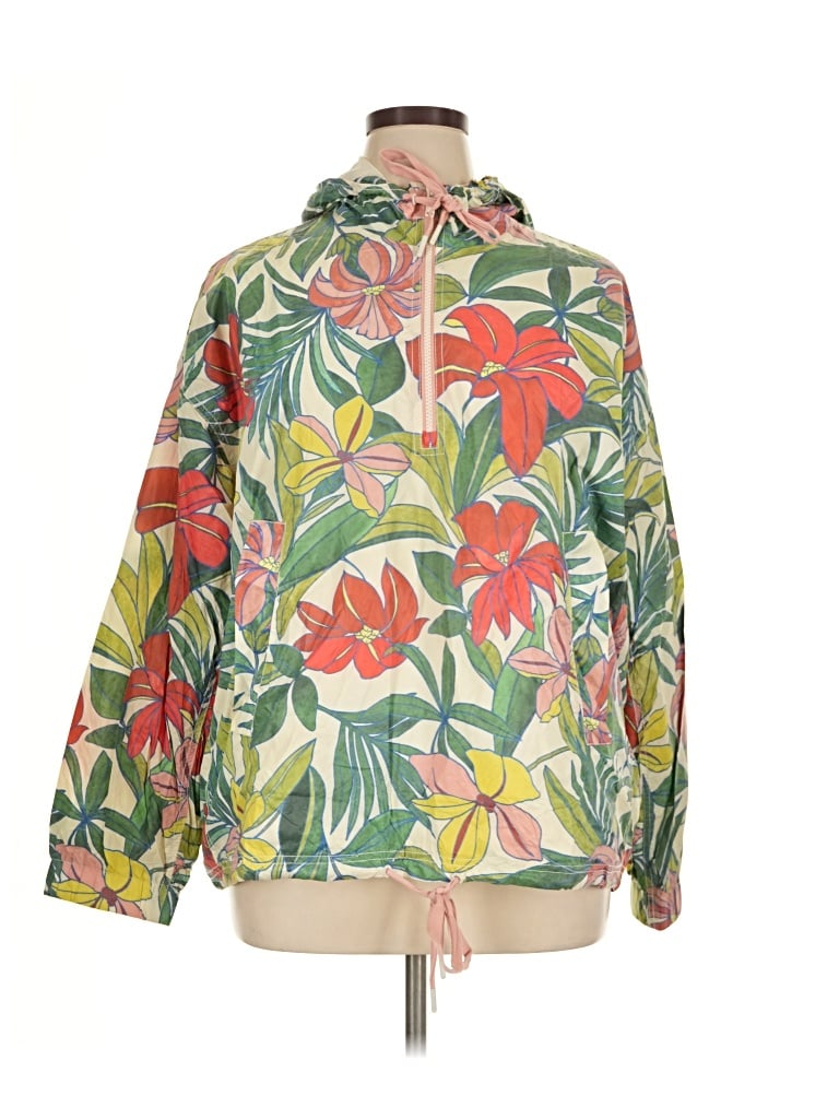 Pre-owned Lou & Grey Windbreaker Jacket In Green