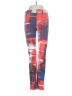 Hudson Jeans Print Red Active Pants Size 26 waist - photo 1