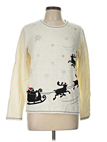 White Stag Pullover Sweater (view 1)