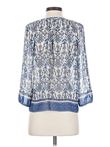 Joie 3/4 Sleeve Silk Top (view 2)
