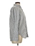 Old Navy Stripes Silver Long Sleeve Button-Down Shirt Size L - photo 4