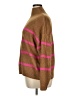 Cato Stripes Brown Turtleneck Sweater Size XL - photo 5