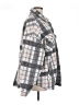 Arizona Jean Company 100% Polyester Plaid Gray Jacket Size XL - photo 4