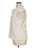 St. John Solid Ivory Short Sleeve Blouse Size 16 - photo 5