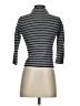 Ann Taylor LOFT 100% Cotton Stripes Gray Blazer Size XS - photo 2
