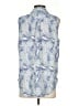 Equipment 100% Silk Blue Sleeveless Silk Top Size S - photo 2