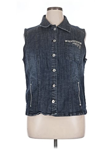 Chico's Denim Vest (view 1)