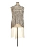 Sachin + Babi Silver Short Sleeve Blouse Size 3XL - photo 1