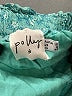 Polly 100% Polyester Paisley Teal Casual Skirt Size 8 - photo 4