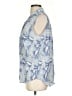 Equipment 100% Silk Blue Sleeveless Silk Top Size S - photo 5
