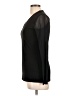 INC International Concepts Black Long Sleeve Top Size L - photo 5