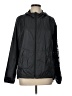 Adidas 100% Polyester Solid Black Windbreaker Size L - photo 1