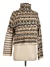 Steve Madden Print Tan Turtleneck Sweater Size M - photo 1