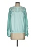 Boston Proper Teal Long Sleeve Blouse Size XS - photo 1