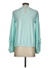 Boston Proper Teal Long Sleeve Blouse Size XS - photo 2