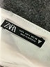 Zara 100% Polyester White Casual Dress Size L - photo 4
