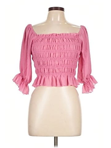 Le Lis 3/4 Sleeve Blouse (view 1)