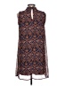 Speechless 100% Polyester Paisley Brown Casual Dress Size L - photo 2