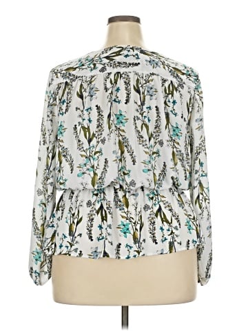Worthington 3/4 Sleeve Blouse (view 2)